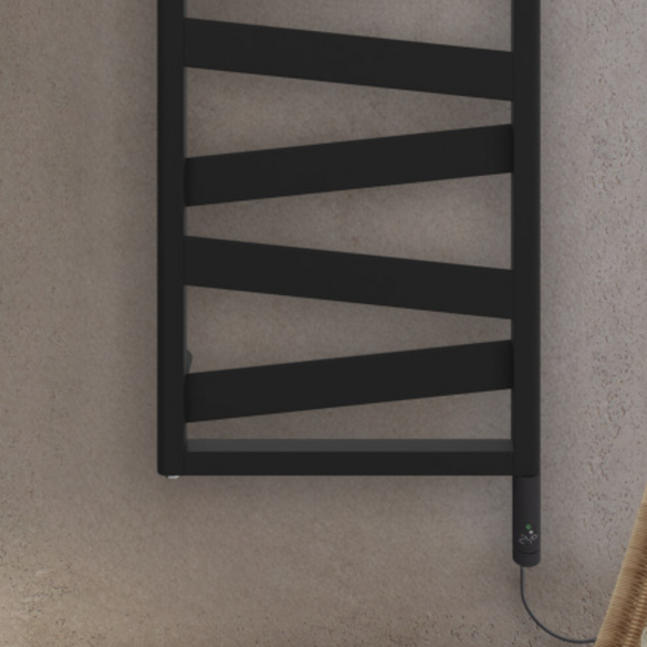 Rendering Zehnder Ribbon Decorative radiator Front view