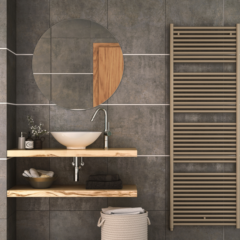 Rendering Zehnder Toga Decorative radiator Front view
