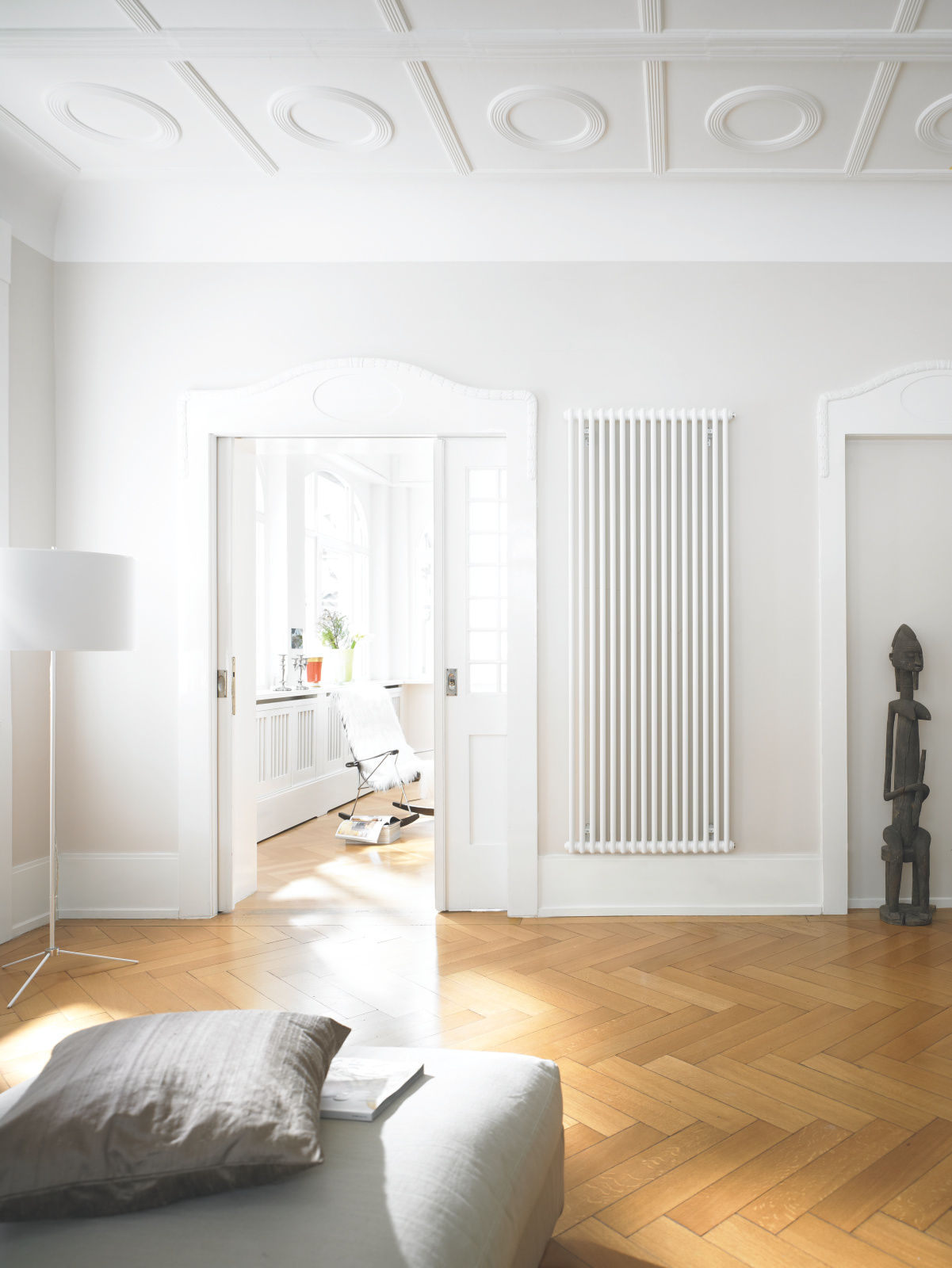 Zehnder_RAD_Charleston_steel_white Rendering Zehnder Charleston Decorative radiator