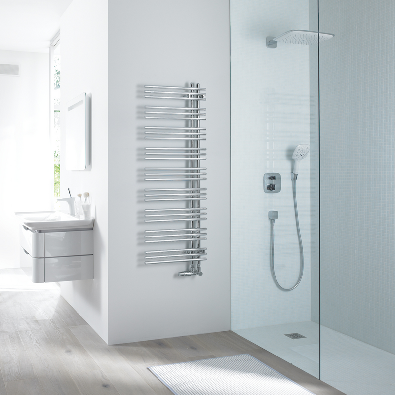 Rendering Zehnder Yucca Asym Decorative radiator 