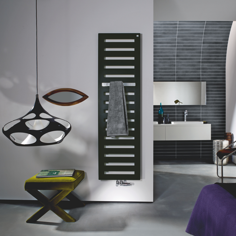 Rendering Zehnder Metropolitan Bar Decorative radiator Front view