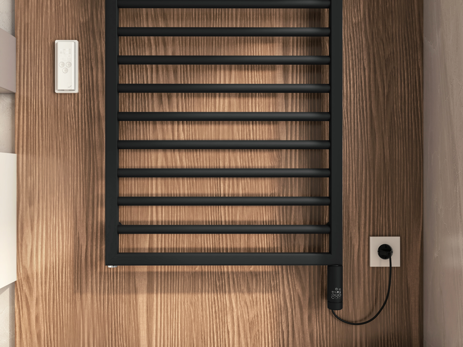 Rendering Zehnder Subway Decorative radiator Front view
