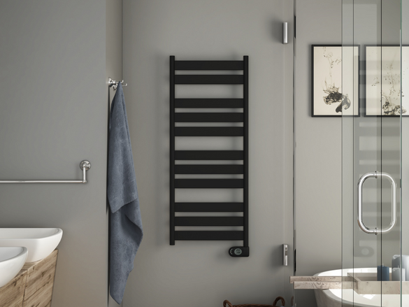 Rendering Zehnder Zeta Decorative radiator Front view