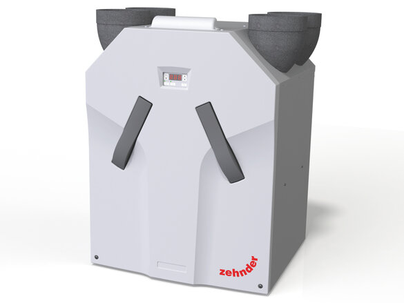 Cut-Out Zehnder ComfoAir Standard 375 Comfortable indoor ventilation Front view