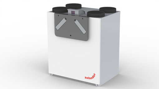 Zehnder_CSY_Ventilation_Unit_ComfoAir_E Cut-Out Zehnder ComfoAir E400 Comfortable indoor ventilation 3D view