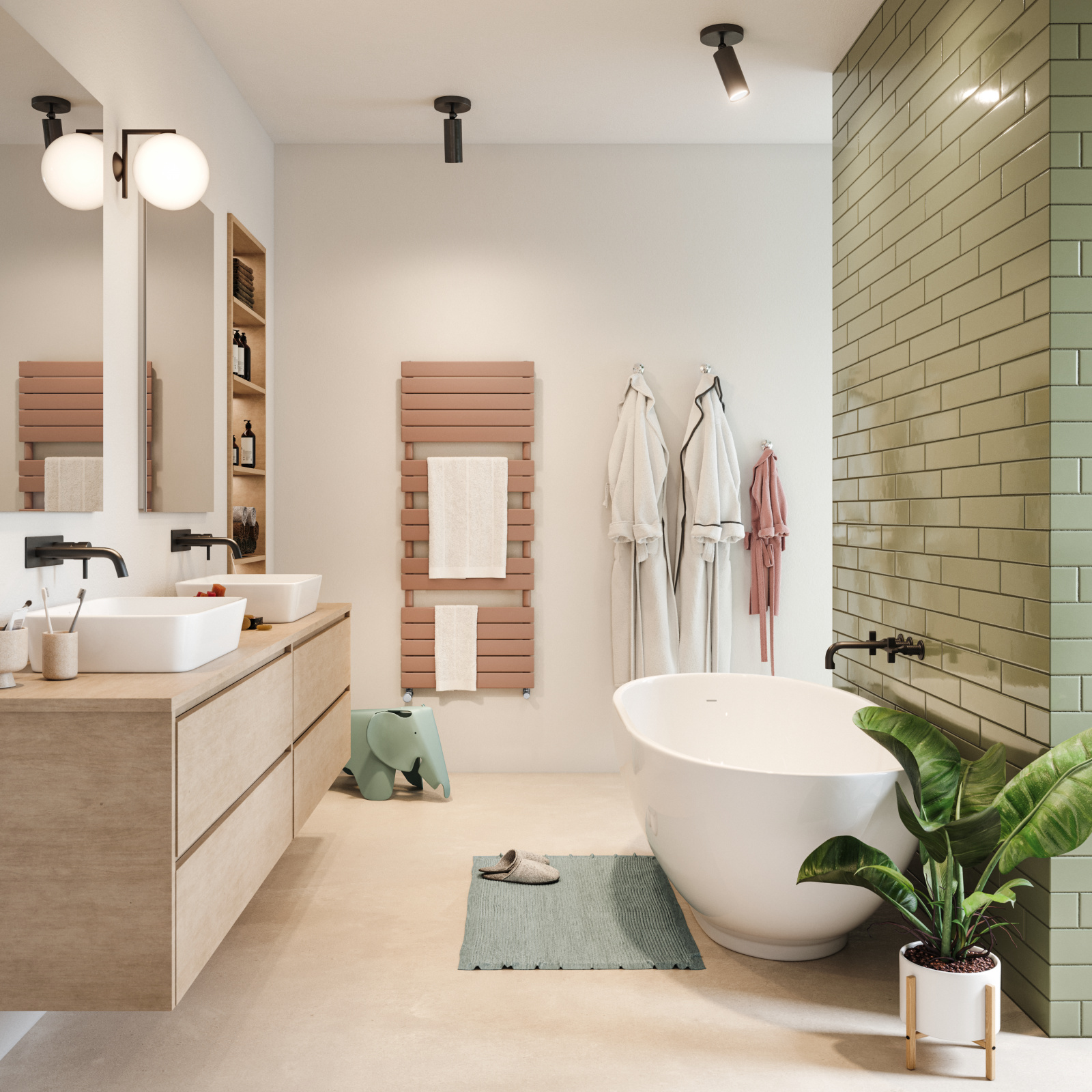 Cut-Out Zehnder Roda Spa Decorative radiator 