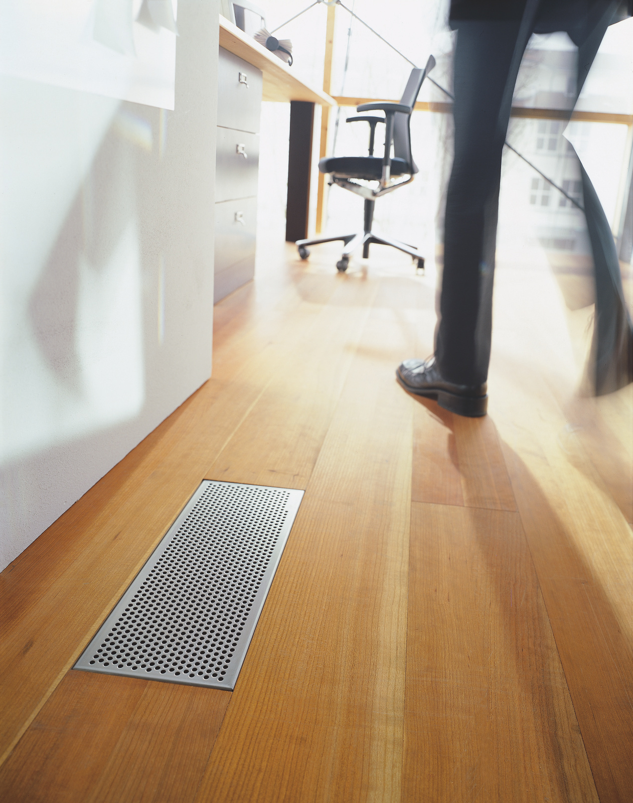 Rendering ComfoGrid CLD wide Comfortable indoor ventilation Top view