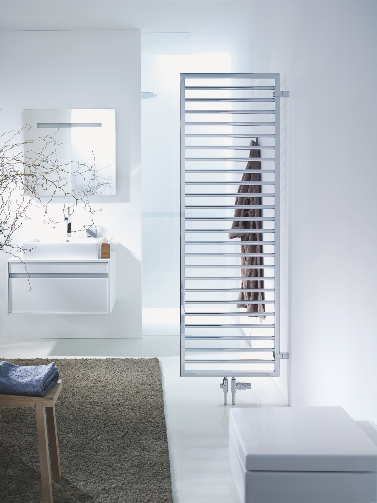 Rendering Zehnder Subway Decorative radiator Front view