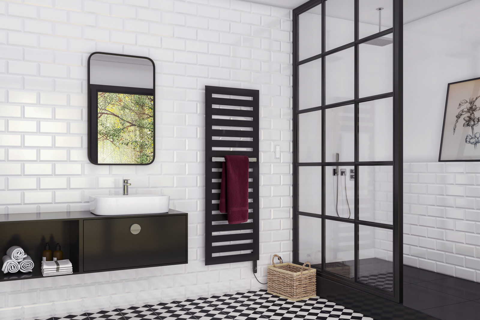 Rendering Decorative radiator 