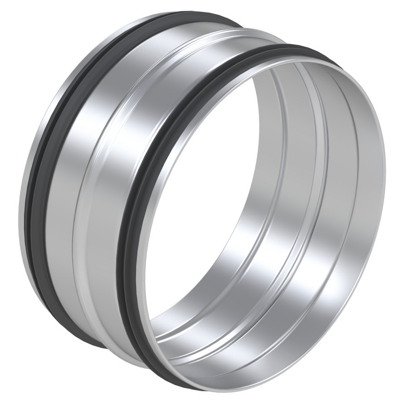 Rendering Zehnder ComfoFit nipple CP Comfortable indoor ventilation Angled view