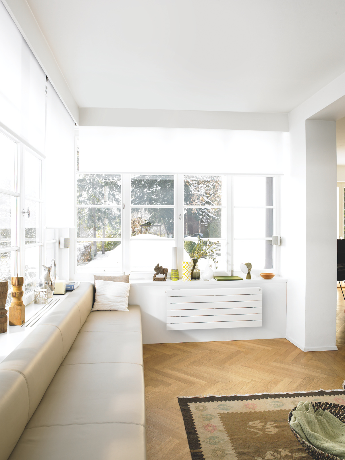 Zehnder_RAD_Nova-Neo-HY_milieu Rendering Zehnder Nova Neo Decorative radiator Front view