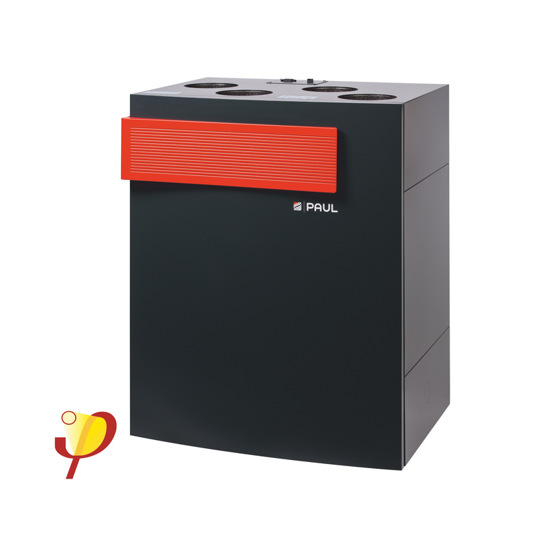 Cut-Out Zehnder Novus 300 Comfortable indoor ventilation 3D view