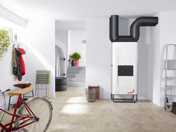 Zehnder_CSY_Milieubild-ComfoClime_24+36 Rendering Zehnder ComfoClime 36 Comfortable indoor ventilation Front view