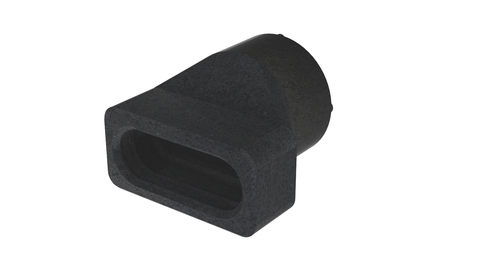 Cut-Out Zehnder ComfoTube Therm 90 Comfortable indoor ventilation Angled view