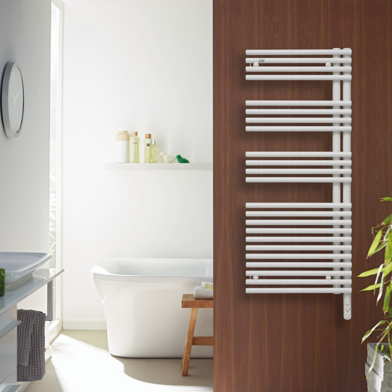 Cut-Out Zehnder Forma Spa Asym Decorative radiator 