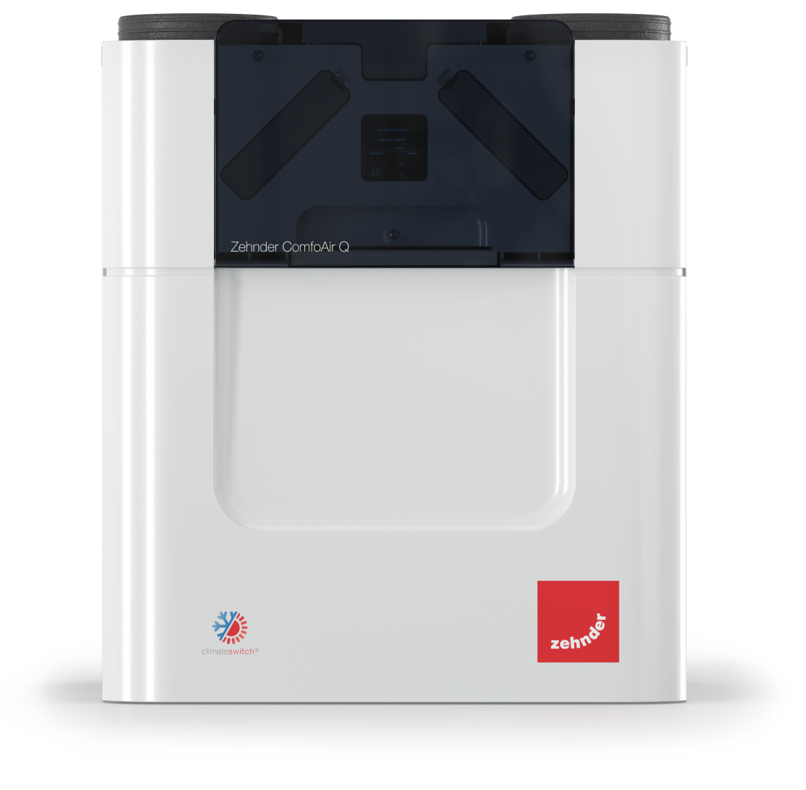 Cut-Out Zehnder ComfoAir Q350 TR Comfortable indoor ventilation Front view