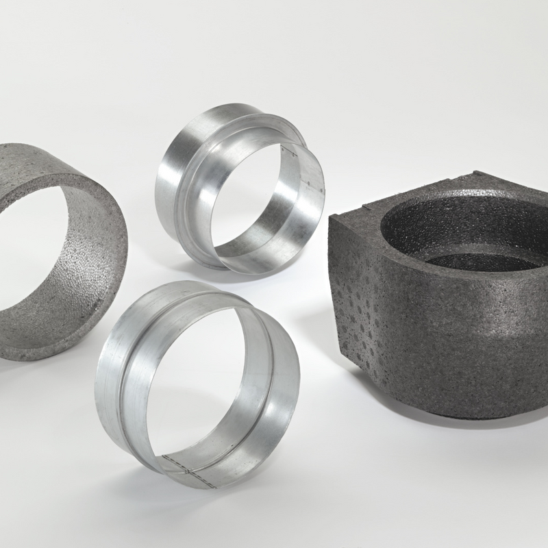 Junction, connection nipple, set, ComfoPipe Plus connection set, ComfoFond-L Eco 350, adapter