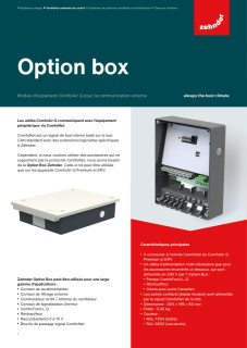 Zehnder_CSY_Fiche Option-Box 2024 FR